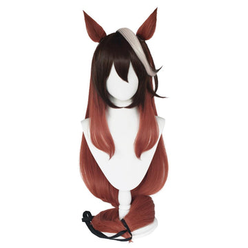 Anime Pretty Derby Symboli Rudolf Cosplay Peluca Cabello Sintético Resistente al Calor Carnival Halloween Fiesta